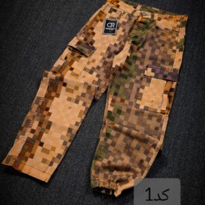 شلوار بگ کارگو مردانه طرحدار جدید و ترند کد 20127