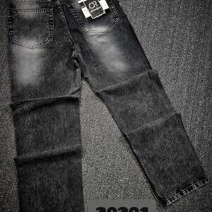 شلوار بگ جین ذغالی مردانه کد 20301